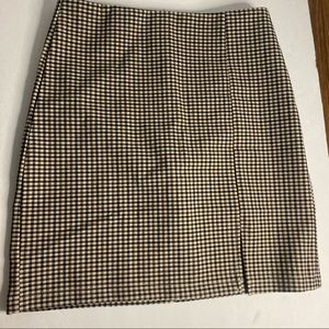 Faltada de cuadros para mujer diseño S